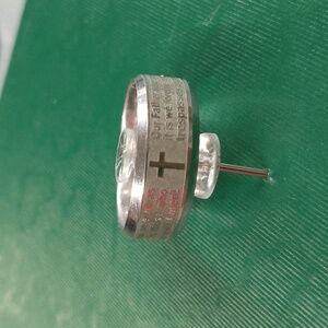 The Lord's Prayer Ring Stainless Steel